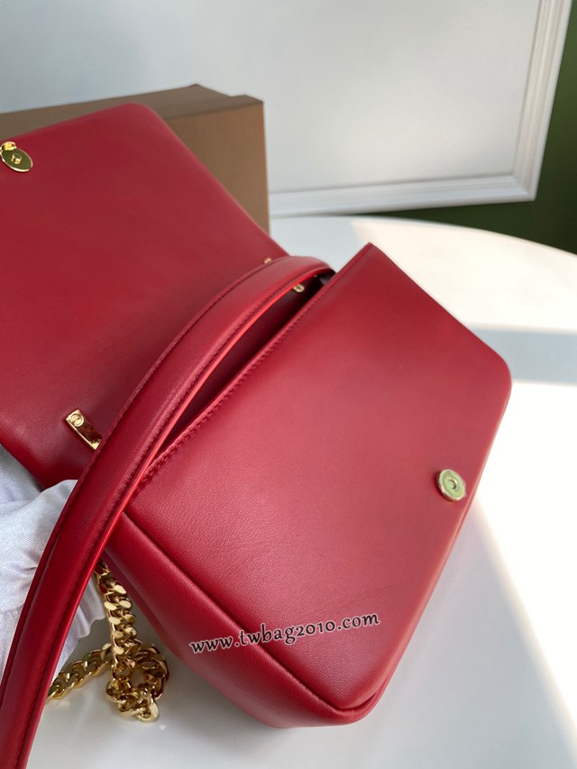 Burberry專門店新款羊皮小號TB蘿拉包 巴寶莉羔羊皮單肩斜挎女包 yxb1213
